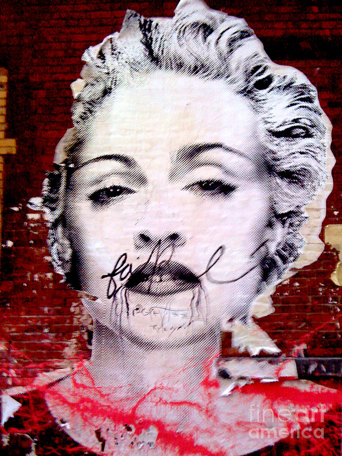 Madonna Photograph - New York Madonna by Simonne Mina