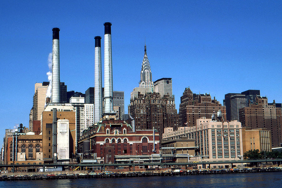 New York Mid Manhattan Skyline Photograph by Peter Potter
