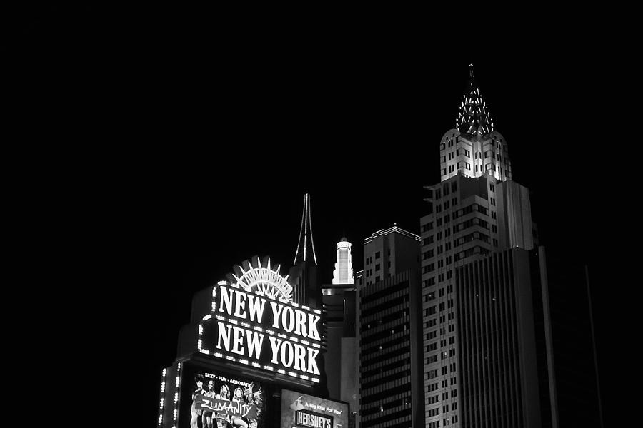 Las Vegas Photograph - New York New York Las Vegas by Stephanie McDowell