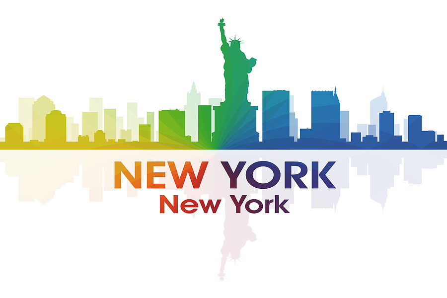 New York Ny Mixed Media