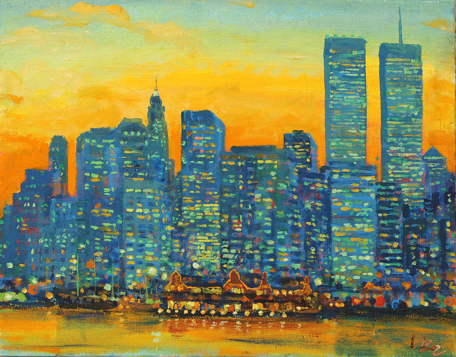 New York City Painting - New York  Pier Seventeen by Vladimir Kozma