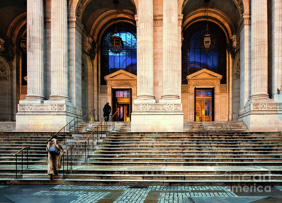 New York Public Library Photograph by M G Whittingham