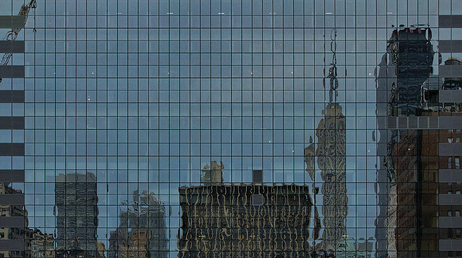 New York Reflection 1 Photograph by Steven Richman