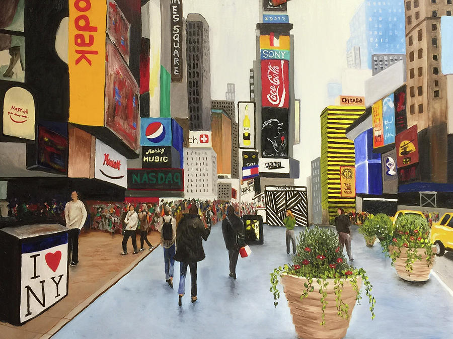 New York Painting by Scott Hoke