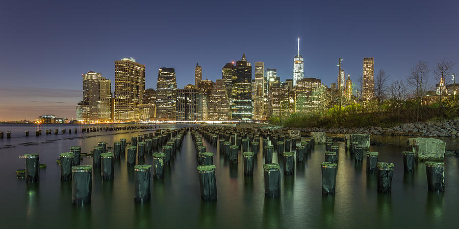 New York Skyline - 5 Photograph by Christian Tuk