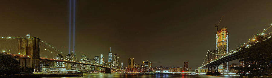 New York Skyline 9/11 Memorial Panorama Photograph by Doolittle Photography and Art