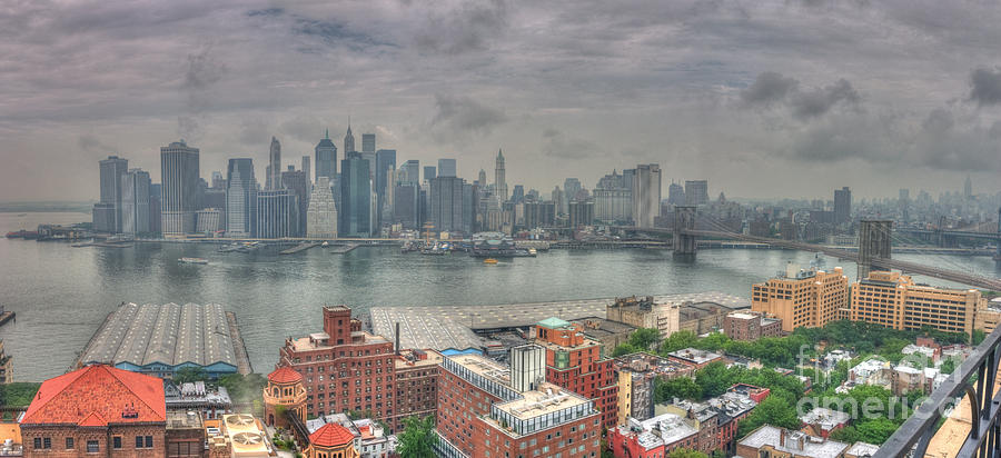 New York skyline Photograph by David Bishop