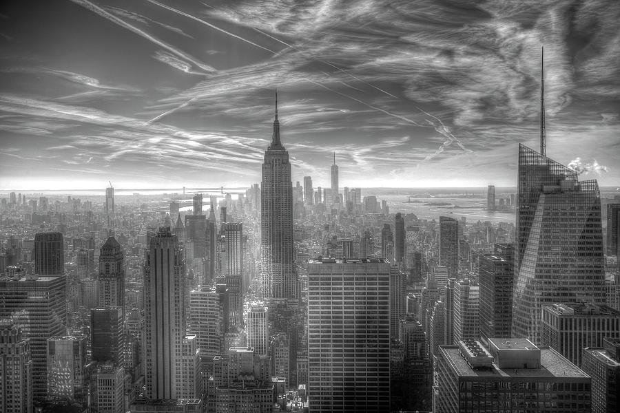 New York Skyline Photograph by David Pyatt