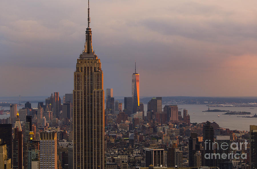 New York skyline Photograph by Keith Kapple