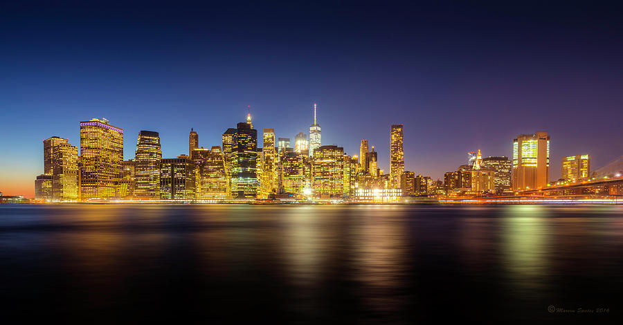New York Skyline Photograph by Marvin Spates