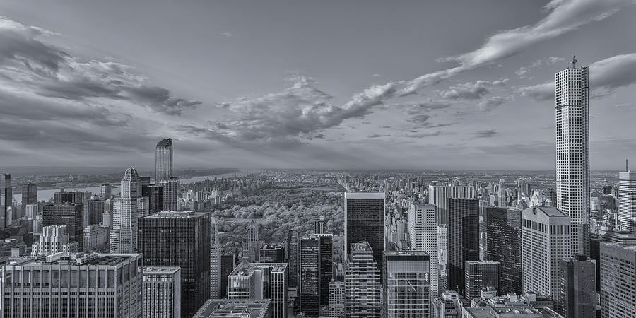 New York City Photograph - New York Skyline - View on Central Park - 2 by Christian Tuk