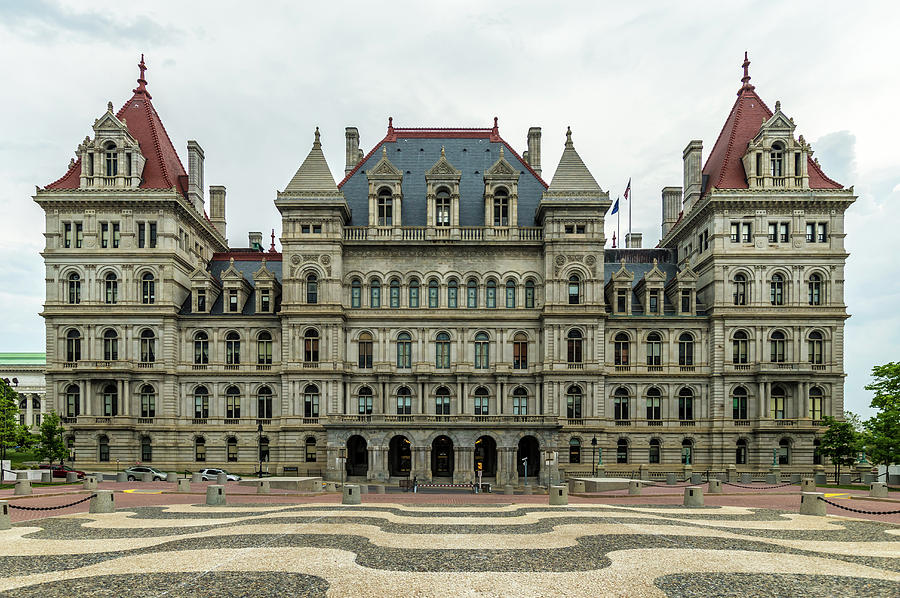 New York State Capital Building Photograph by Ray Sheley