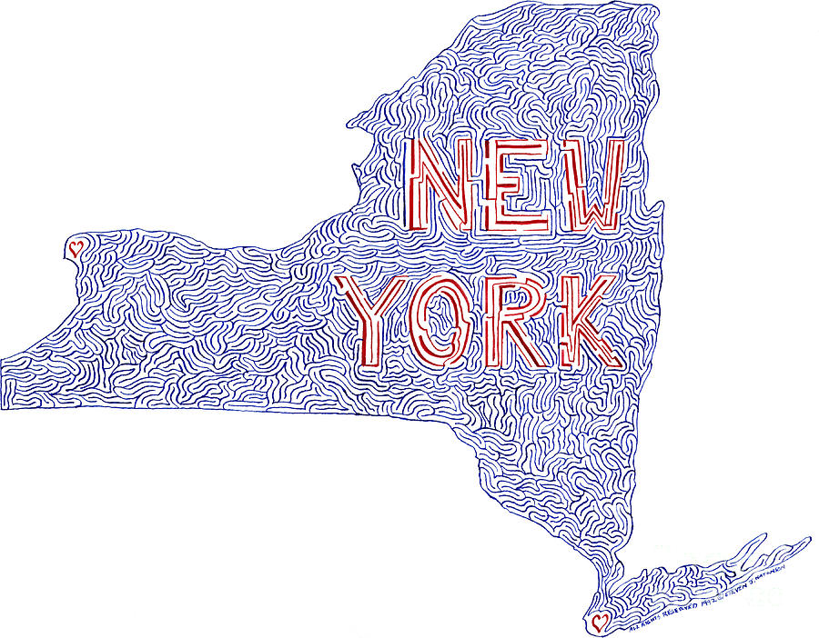 New York Drawing by Steven Natanson