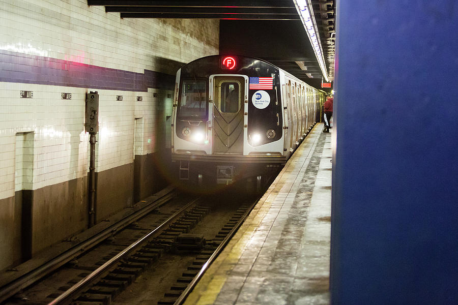 New York Subway Photograph - New York Subway by Brian Knott Photography New York Subway Photograph - New York Subway by Brian Knott Photography