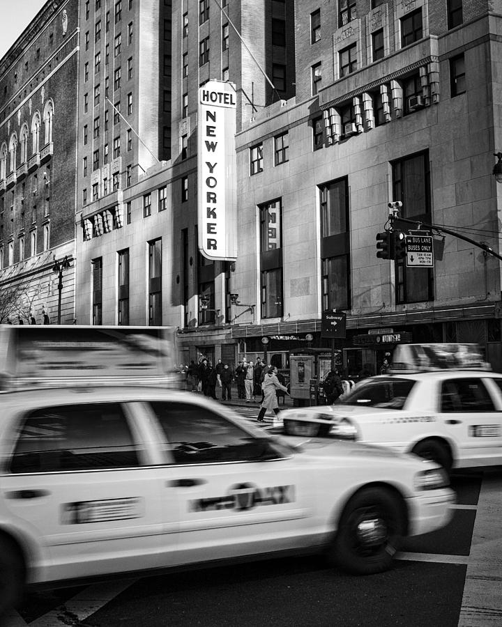 New York taxi cabs Photograph by Bob Estremera