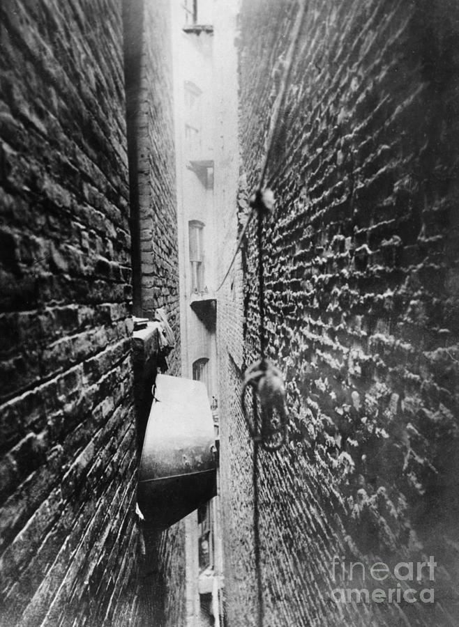 Brick Photograph - NEW YORK: TENEMENT, c1890 by Granger