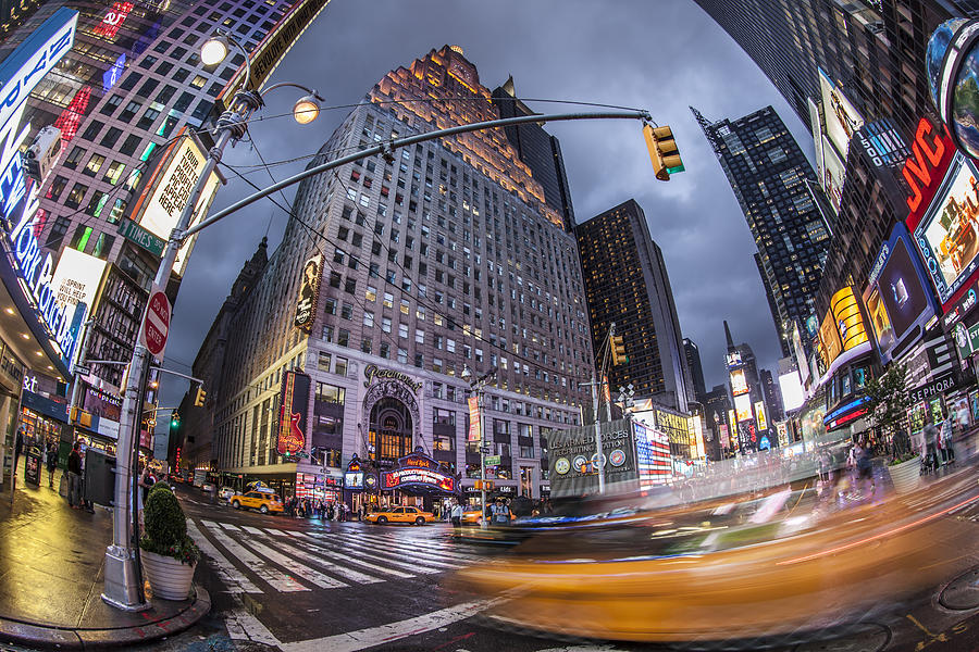 Amerikanisch Photograph - New York Time Square by Juergen Held Amerikanisch Photograph - New York Time Square by Juergen Held