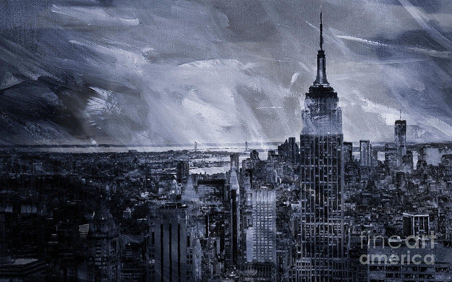 New York City Painting - New York United Sates 01 by Gull G