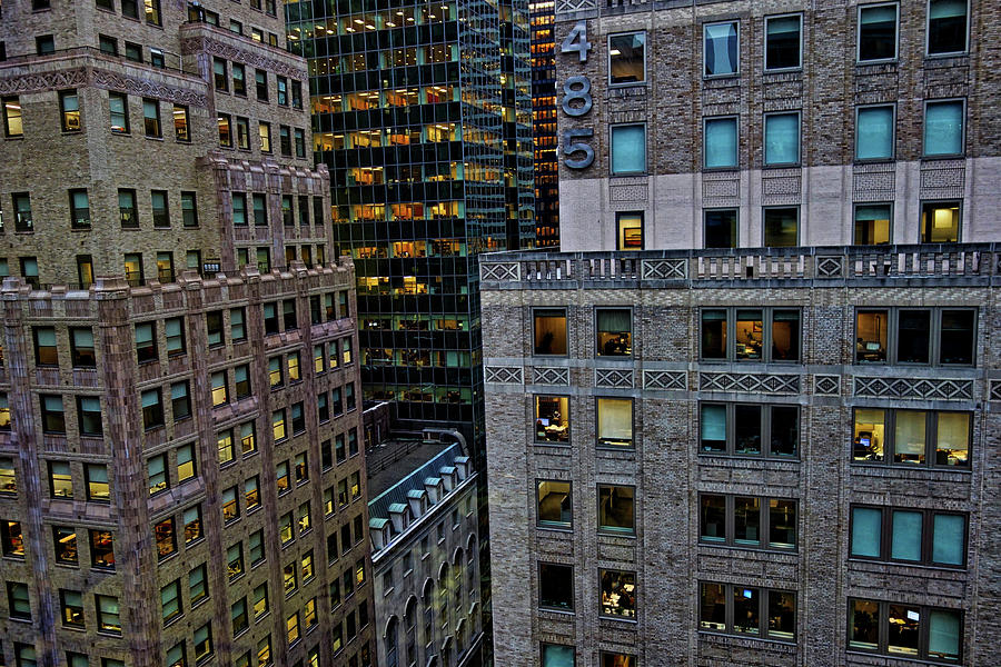 New York Windows Photograph by Joan Reese