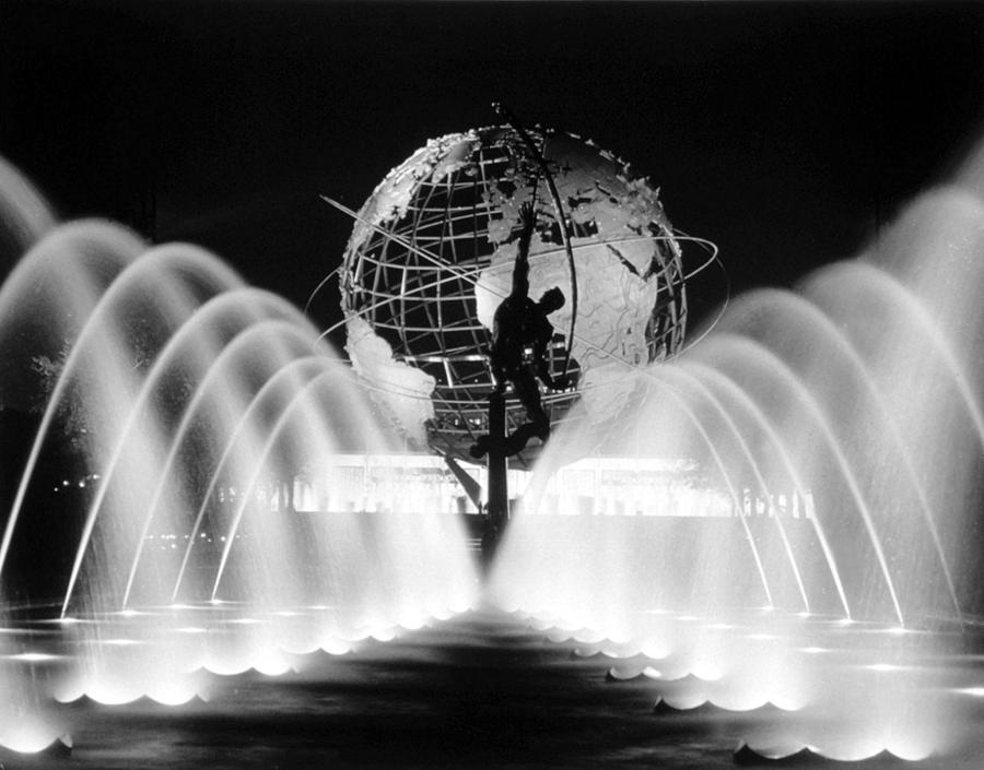 New York City Photograph - New York Worlds Fair, Unisphere by Everett