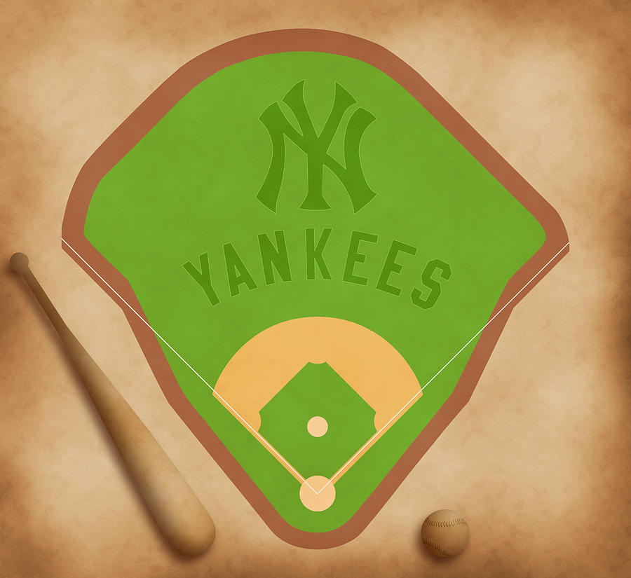 New York Yankees Field Digital Art