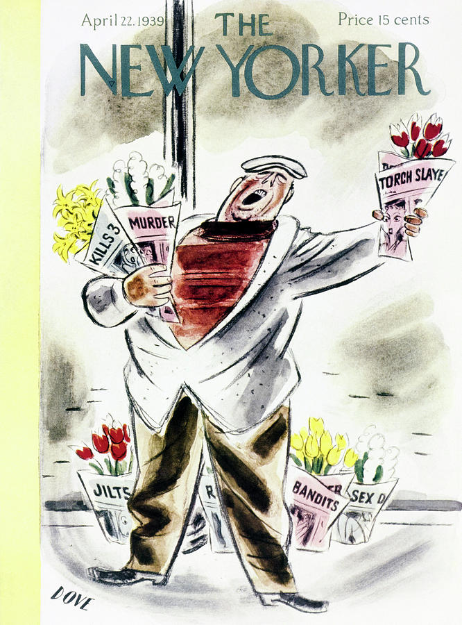 New Yorker April 22 1939 Painting by Leonard Dove