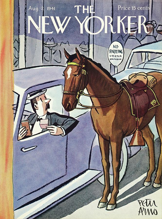 New Yorker August 2 1941 Painting by Peter Arno