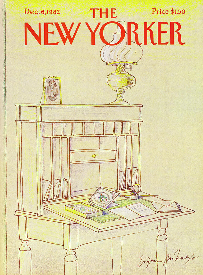 New Yorker December 6th 1982 Painting by Eugene Mihaesco
