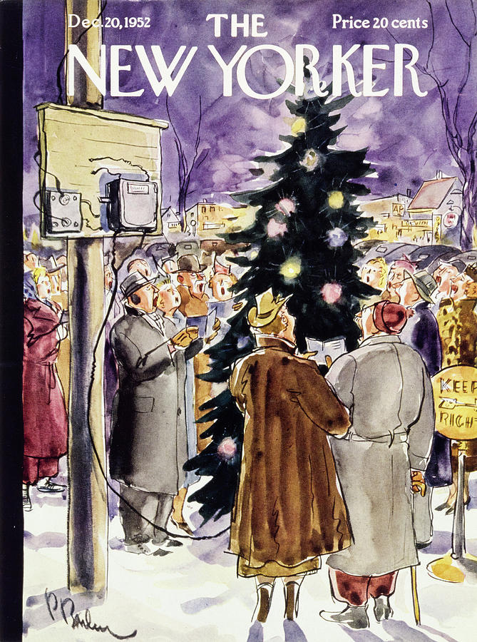 New Yorker December 20 1952 Painting by Perry Barlow