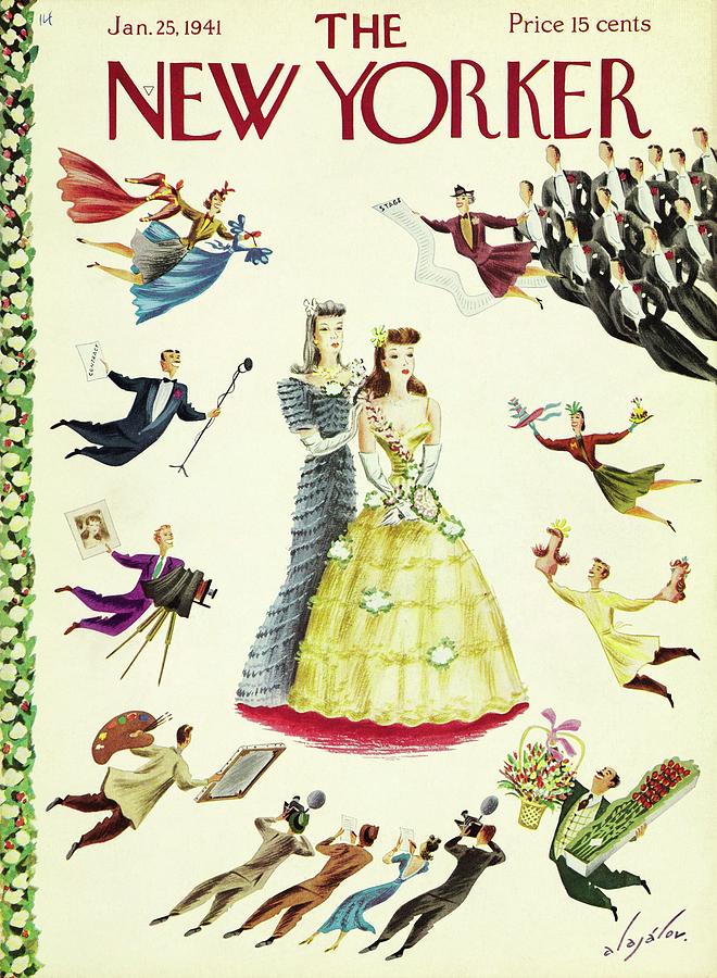 New Yorker January 25 1941 Painting by Constantin Alajalov