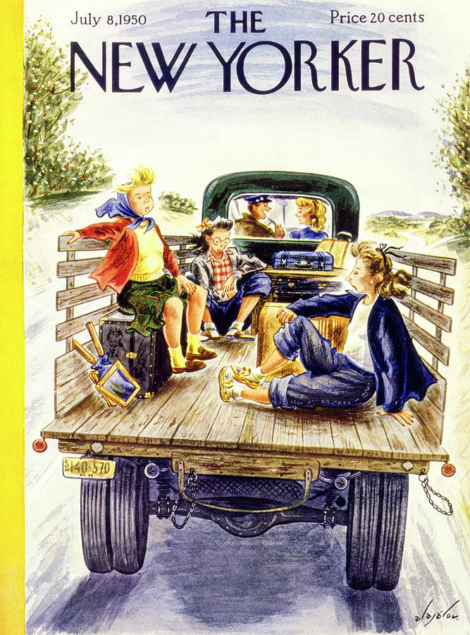 New Yorker July 8 1950 Painting by Constantin Alajalov