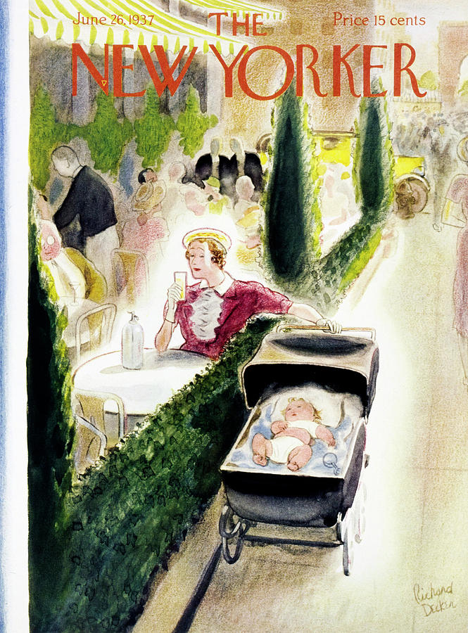 New Yorker June 26 1937 Painting by Richard Decker