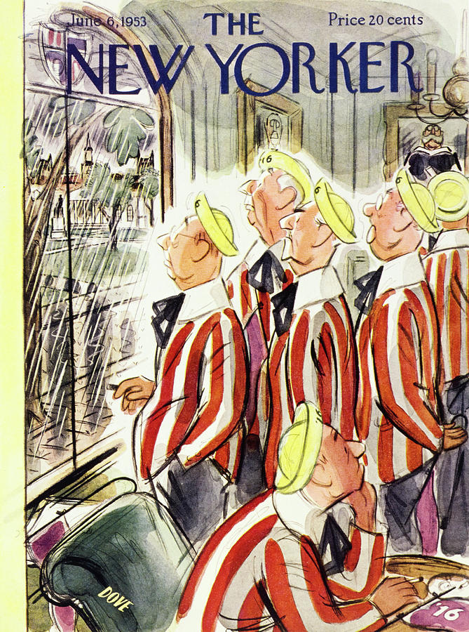 New Yorker June 6 1953 Painting by Leonard Dove