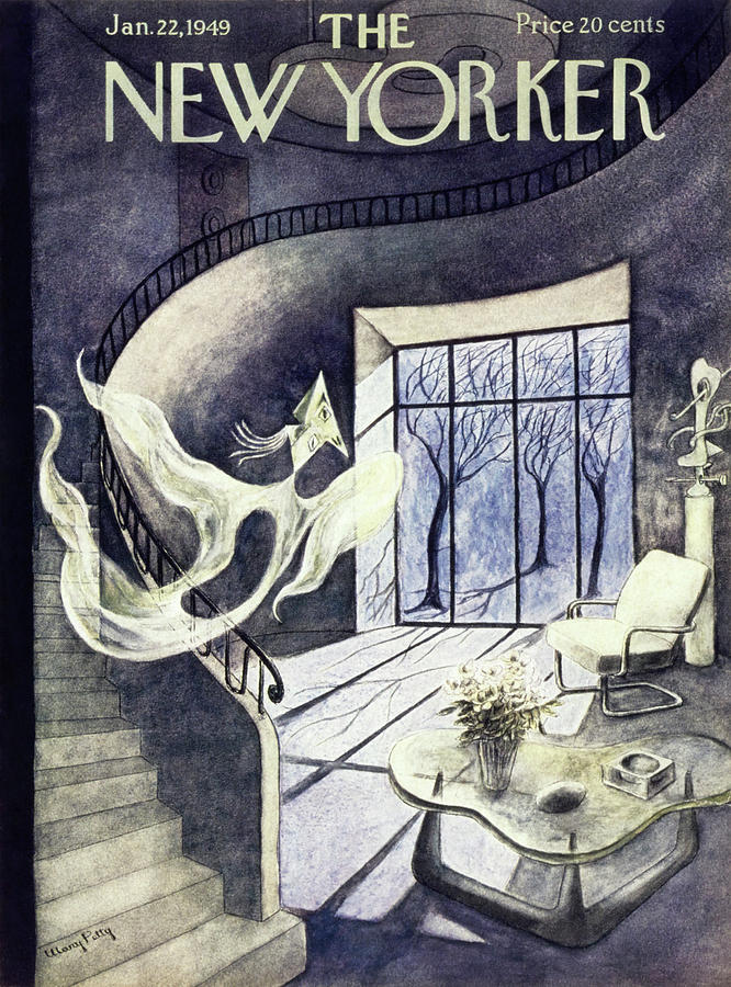New Yorker January 22, 1949 Painting by Mary Petty