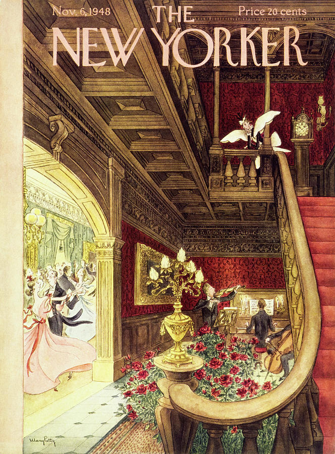 New Yorker November 6, 1948 Painting by Mary Petty New Yorker November 6, 1948 Painting by Mary Petty