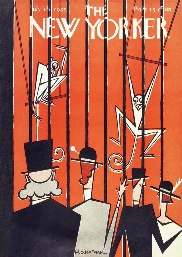 New Yorker July 18, 1925 Painting by H O Hofman