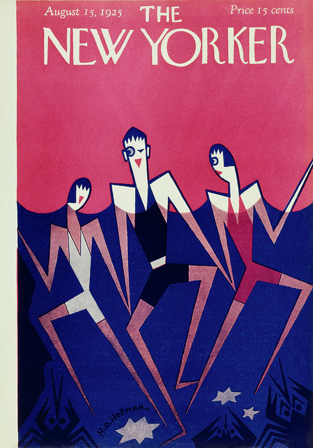 New Yorker August 15, 1925 Painting by H O Hofman