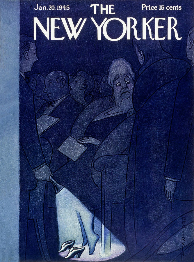 New Yorker January 20 1945 Painting by Rea Irvin