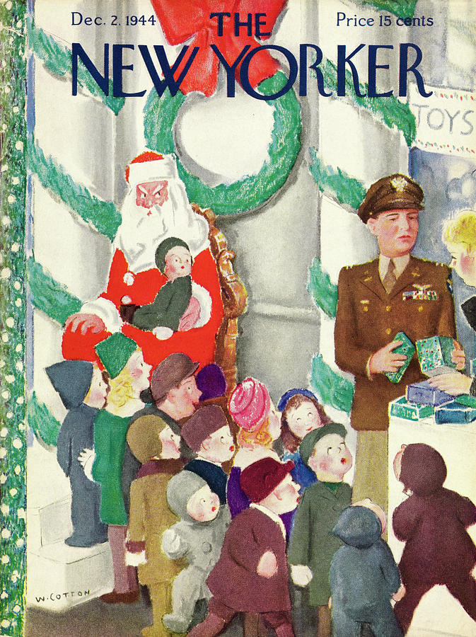 New Yorker December 2, 1944 Painting by William Cotton