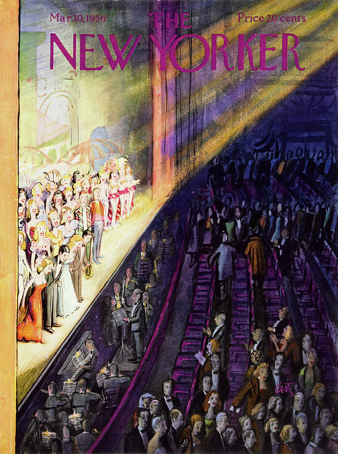 New Yorker March 10 1956 Painting by Arthur Getz