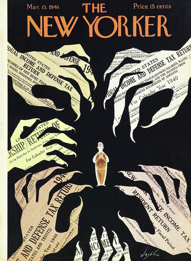 New Yorker March 15 1941 Painting by Constantin Alajalov