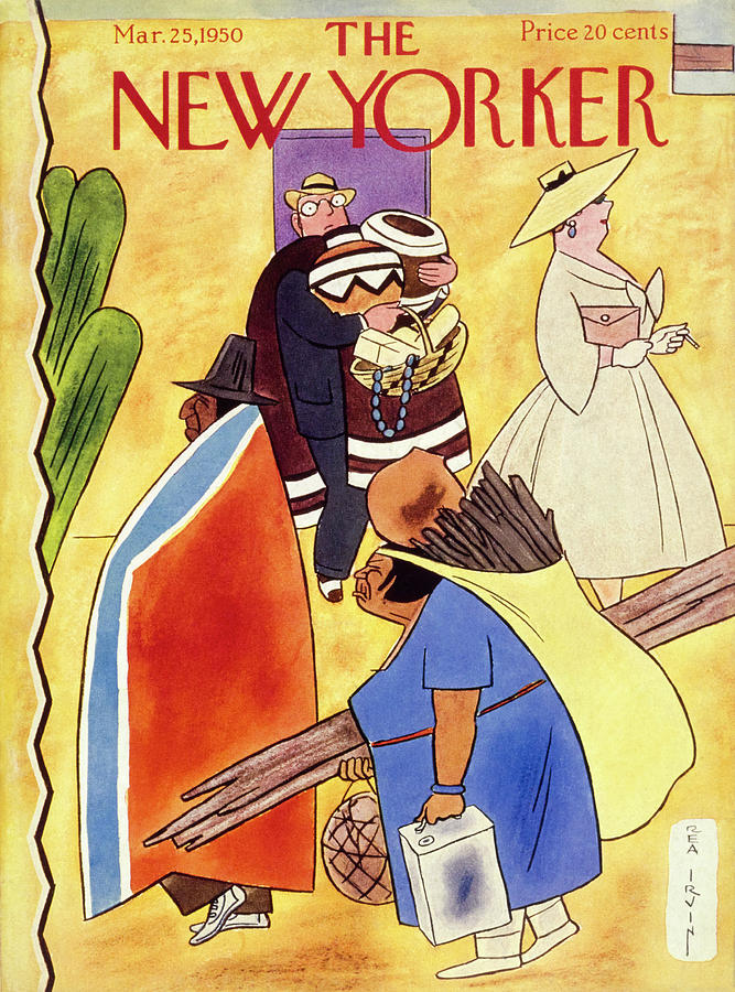 New Yorker March 25 1950 Painting by Rea Irvin New Yorker March 25 1950 Painting by Rea Irvin