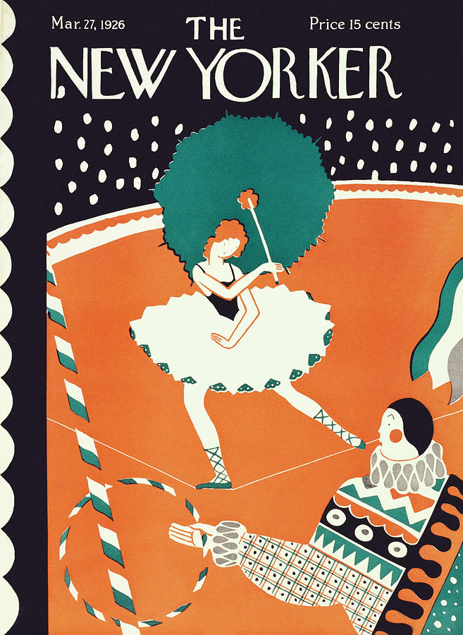 New Yorker March 27th, 1926 Painting by Ilonka Karasz