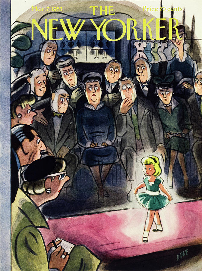 New Yorker March 7 1953 Painting by Leonard Dove