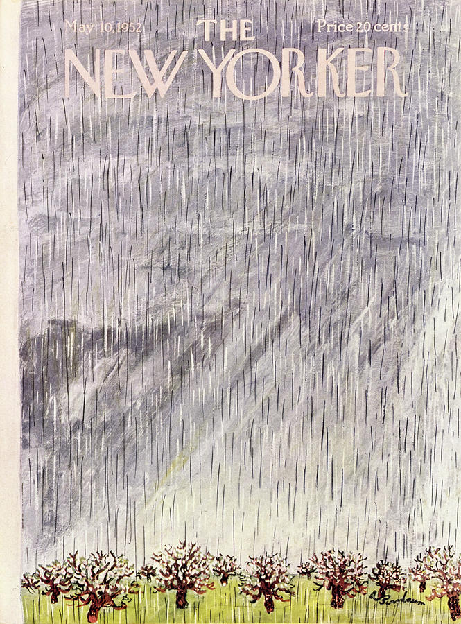 New Yorker May 10 1952 Painting by Abe Birnbaum