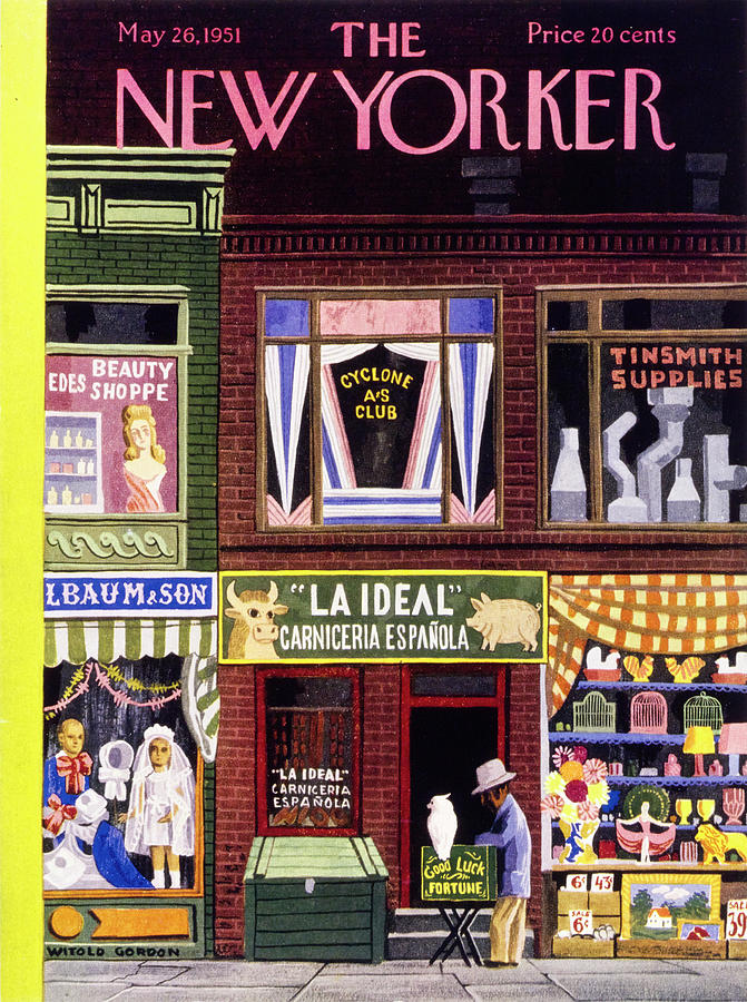New Yorker May 26 1951 Painting by Witold Gordon
