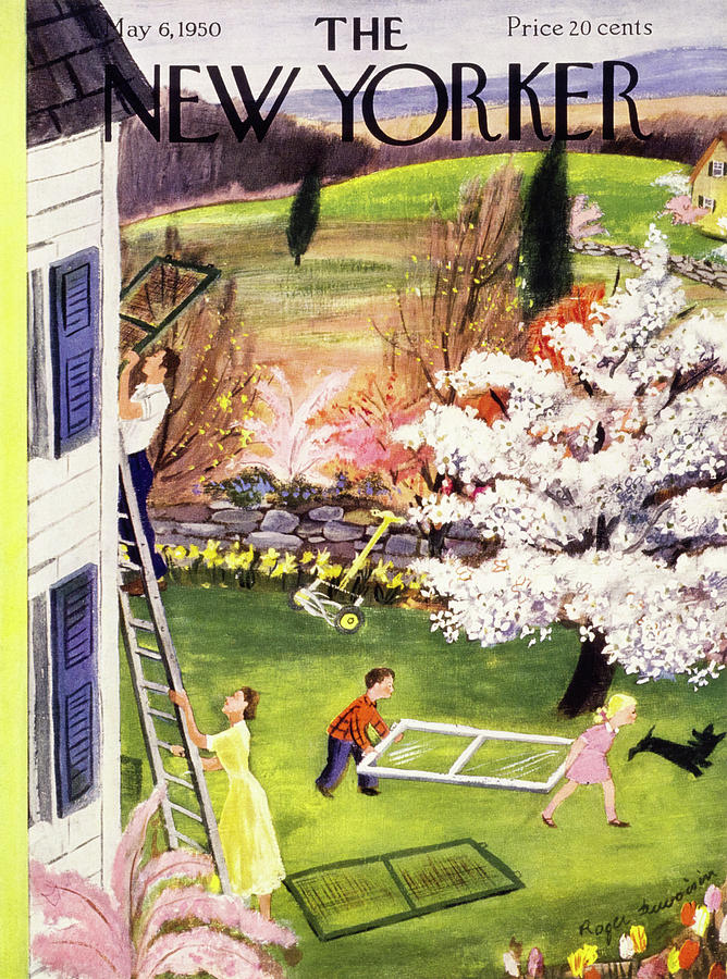 New Yorker May 6 1950 Painting by Roger Duvoisin