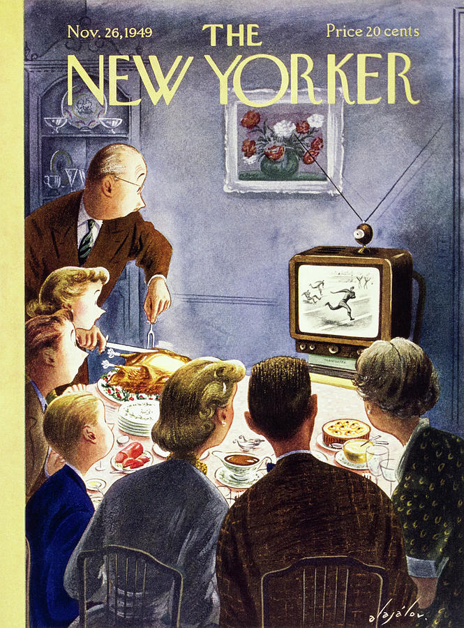 New Yorker November 26 1949 Painting by Constantin Alajalov