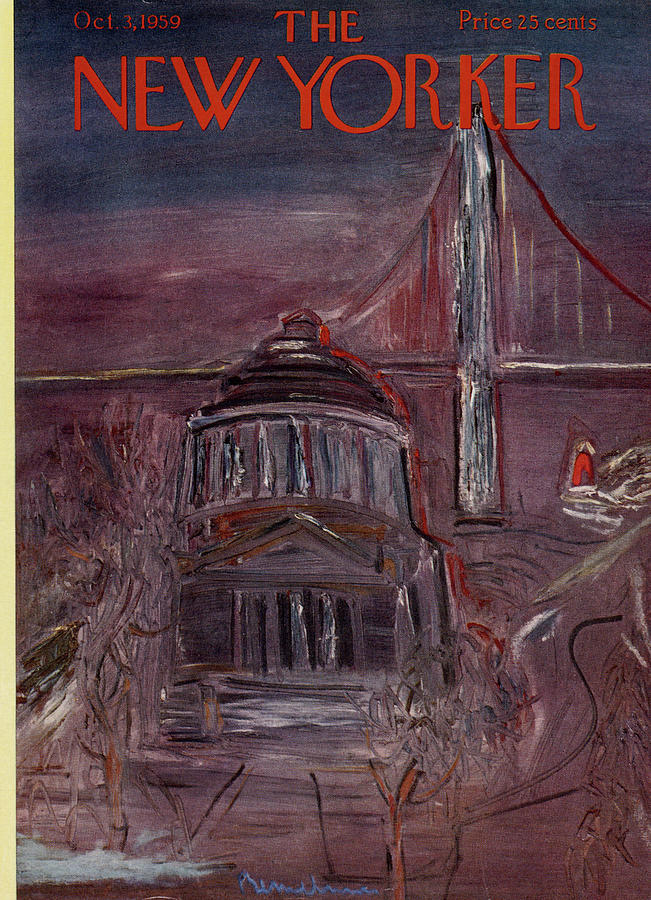 New Yorker October 3rd 1959 Painting by Ludwig Bemelmans New Yorker October 3rd 1959 Painting by Ludwig Bemelmans