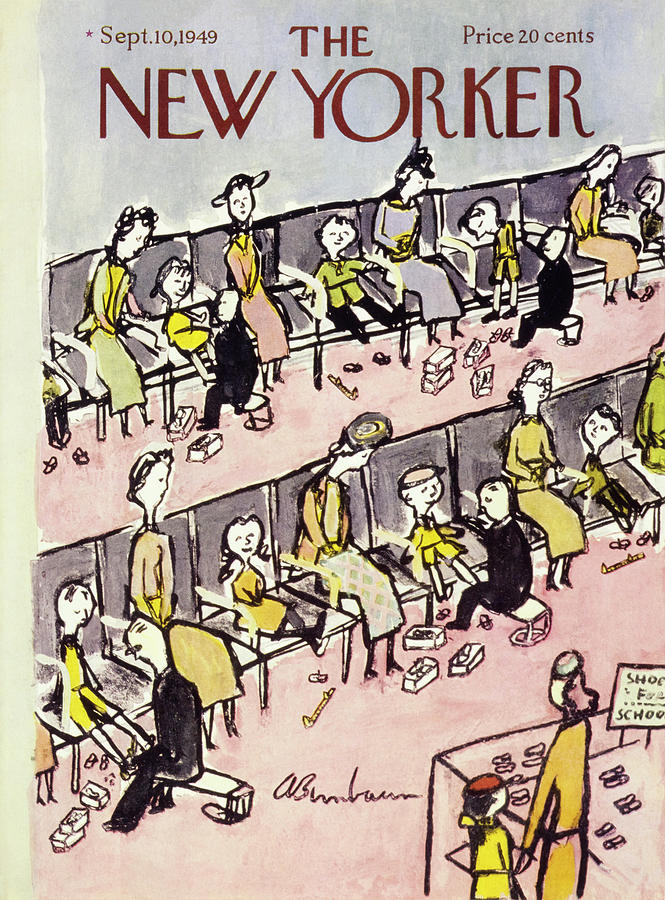 New Yorker September 10 1949 Painting by Abe Birnbaum New Yorker September 10 1949 Painting by Abe Birnbaum